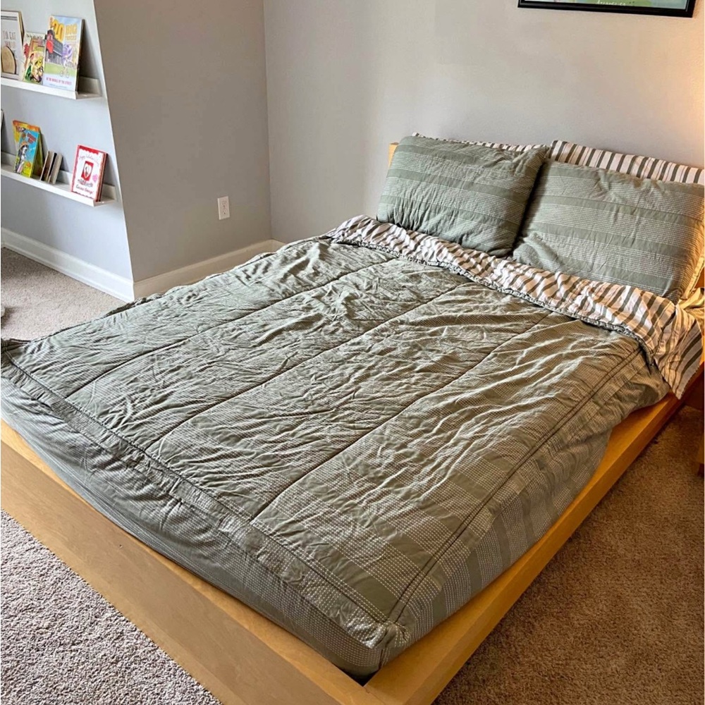 Green Full size Beddy Set
